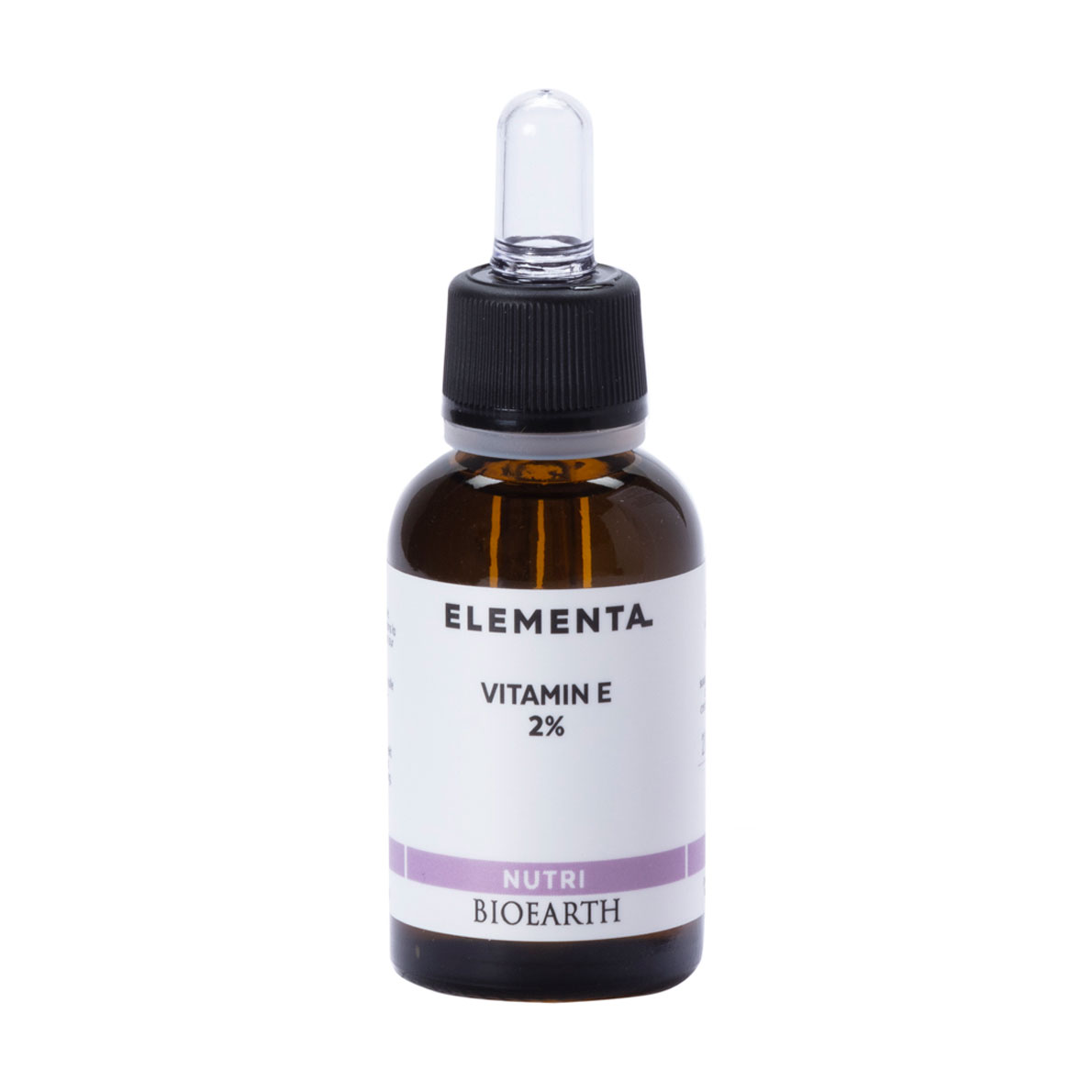 Живильна сироватка для обличчя Bioearth Elementa Nutri Vitamin E 2%, 30 мл